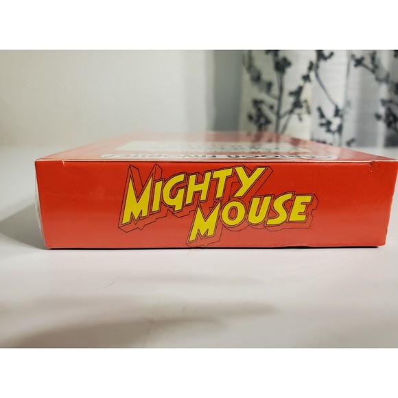 Cartoon Favorites Mighty Mouse VHS SEALED! Wolf Wolf, Mite Makes Right T13040 - Picture 3 of 7